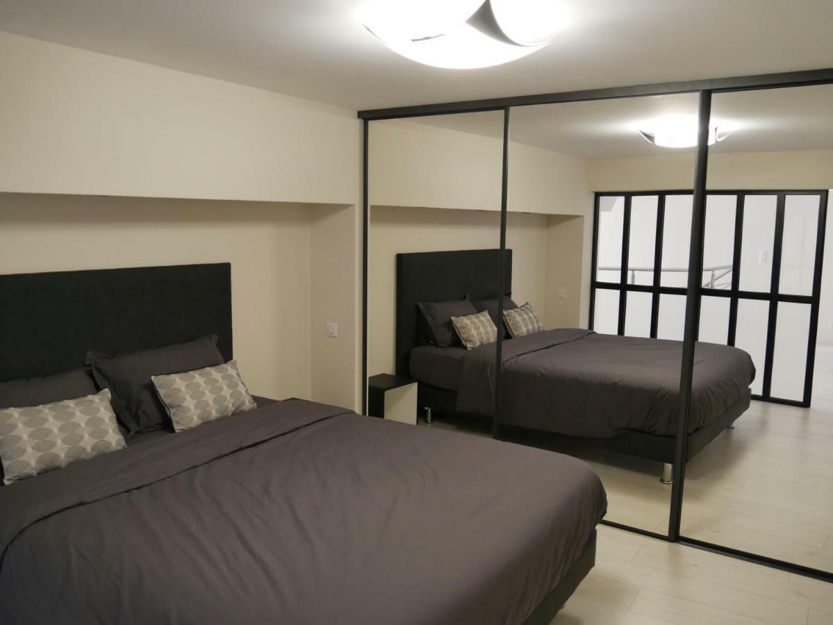 Appartement GRAND LOFT chic et moderne, déco industrielle à Beausoleil Extérieur photo